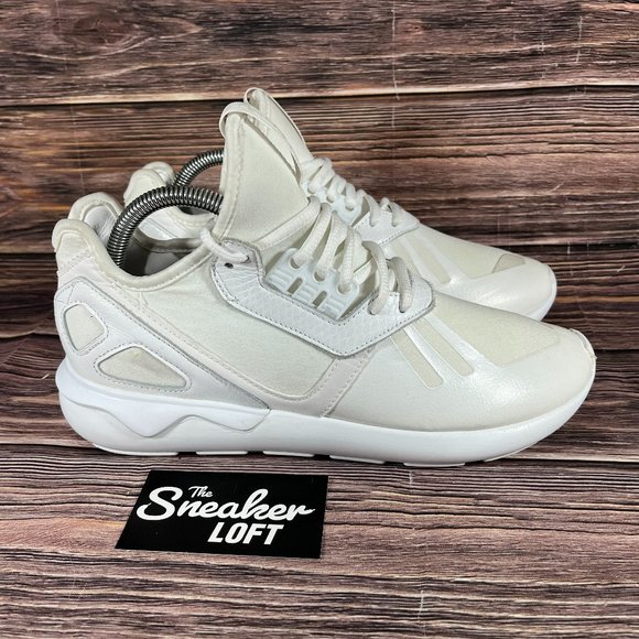 Adidas Tubular Runner Women's White Athletic Running Shoes - Picture 1 of 8